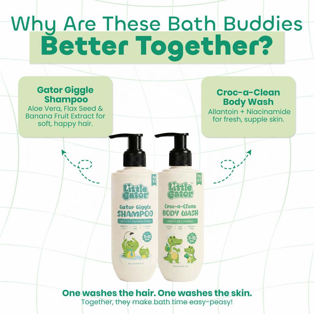 Bath Buddies - Shampoo + Body Wash Combo