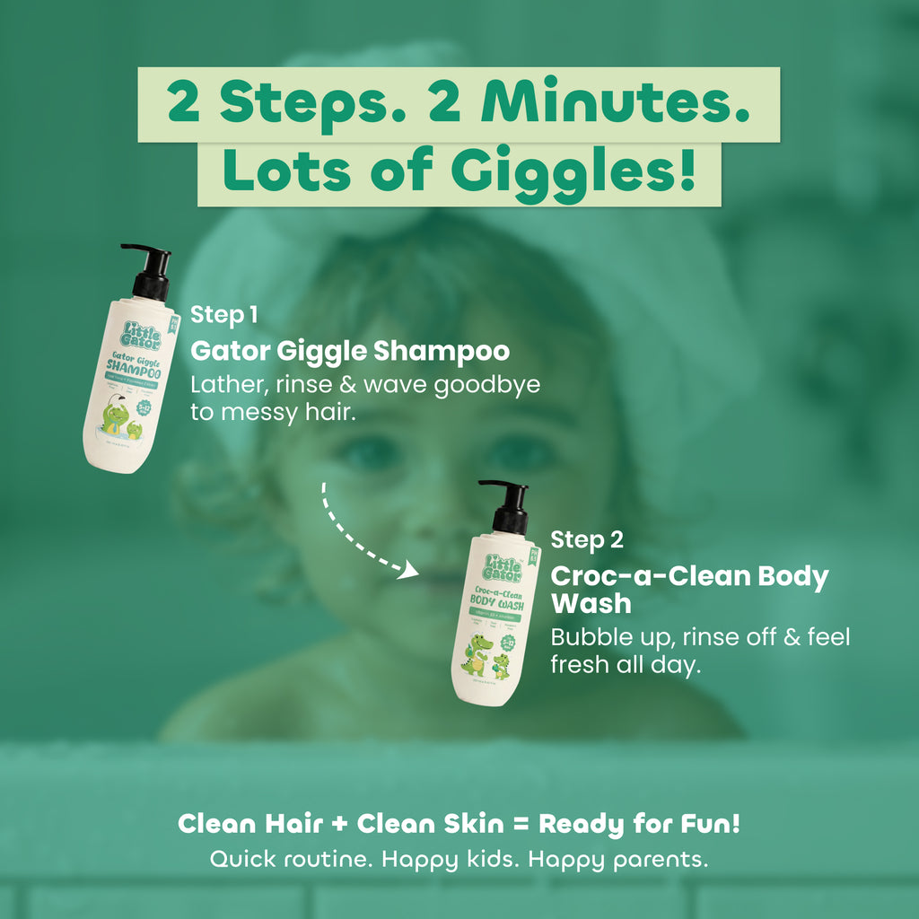 Bath Buddies - Shampoo + Body Wash Combo
