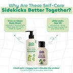 Skin & Hair Duo - Body Wash + Hair Oil Combo